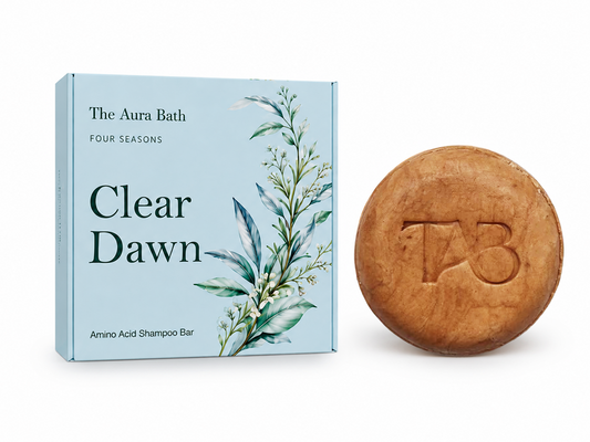 Clear Dawn Shampoo Bar – Cooling Herbal Cleanse for Itchy, Oily Scalp