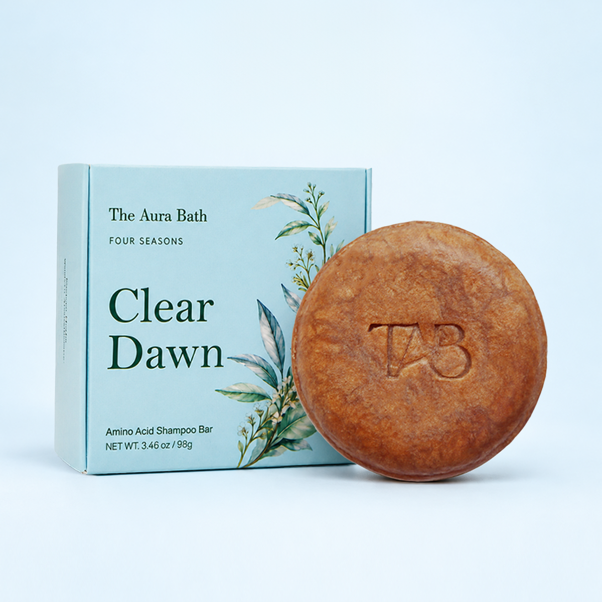 Four Season Series Shampoo Bar – Natural Solid Shampoo for Fine, Limp Hair – Oil-Balancing, Plastic-Free