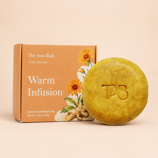 Warm Infusion Shampoo Bar For Dry, Damaged & Color-Treated Hair
