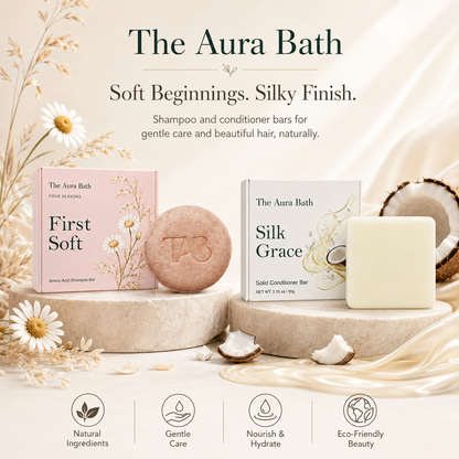 First Soft Shampoo Bar – Oat & Chamomile for Sensitive, Young Hair Scalps
