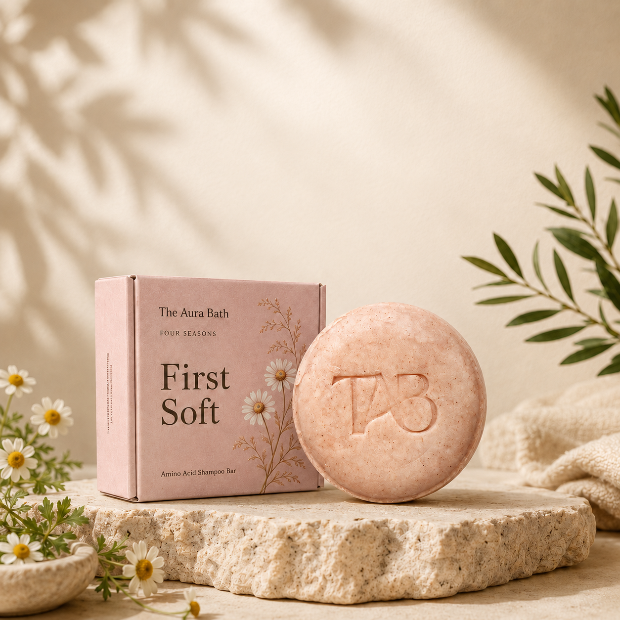First Soft Shampoo Bar – Oat & Chamomile for Sensitive, Young Hair Scalps