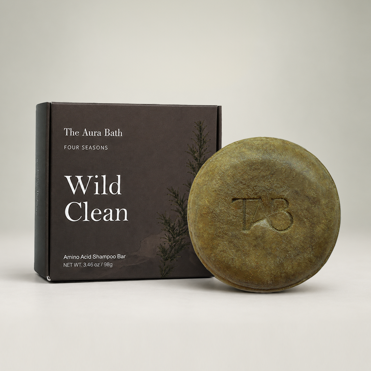 Wild Clean Shampoo Bar For Oily, Fine & Flat Hair