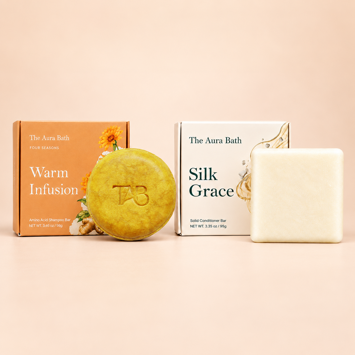 Warm Infusion Shampoo Bar For Dry, Damaged & Color-Treated Hair