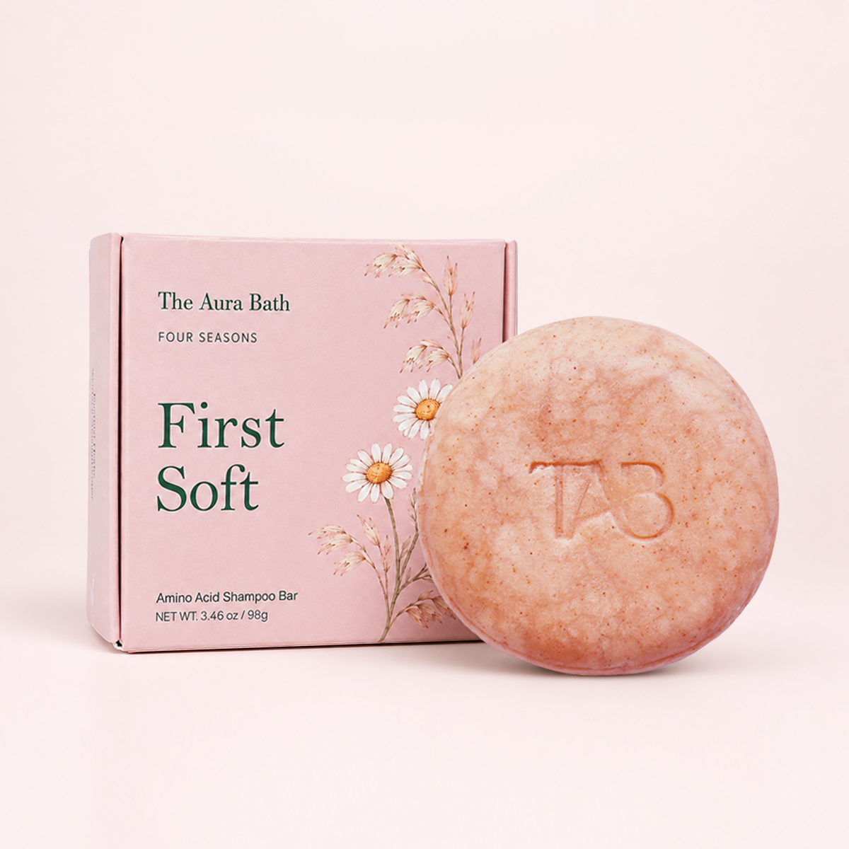 Four Season Series Shampoo Bar – Natural Solid Shampoo for Fine, Limp Hair – Oil-Balancing, Plastic-Free