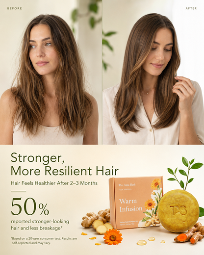 Four Season Series Shampoo Bar – Natural Solid Shampoo for Fine, Limp Hair – Oil-Balancing, Plastic-Free