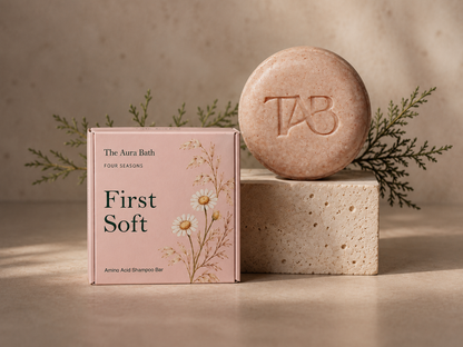 First Soft Shampoo Bar – Oat & Chamomile for Sensitive, Young Hair Scalps