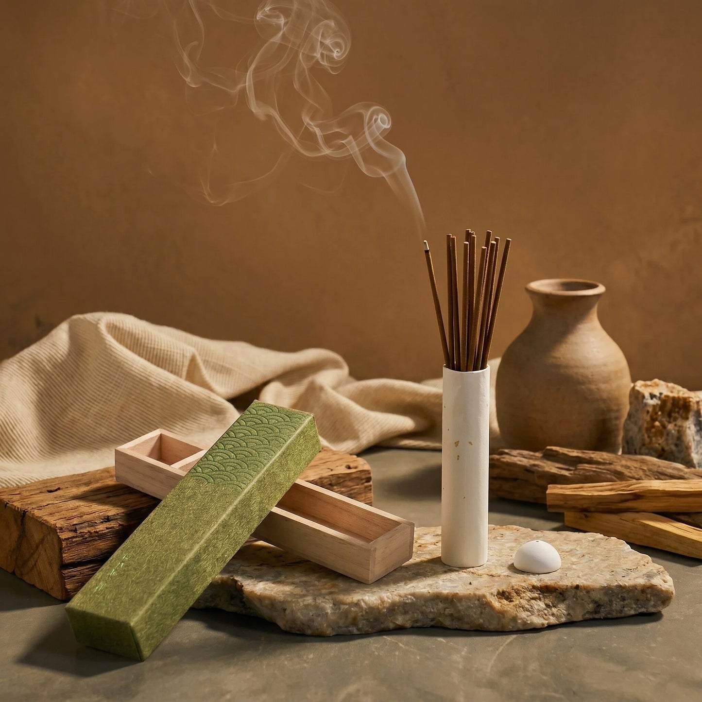 The Emperor's Lullaby Pear & Agarwood Incense Sticks